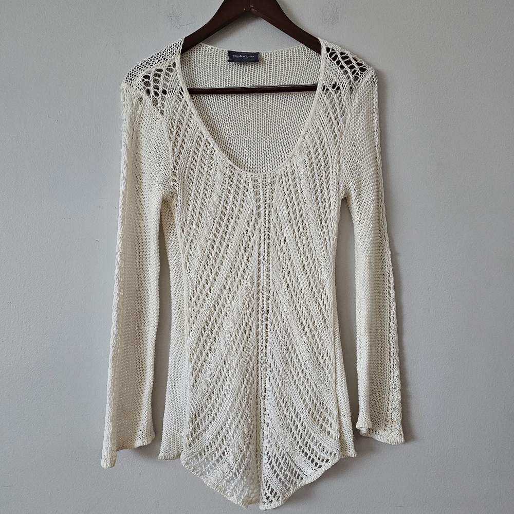 Wooden ships knit sweater